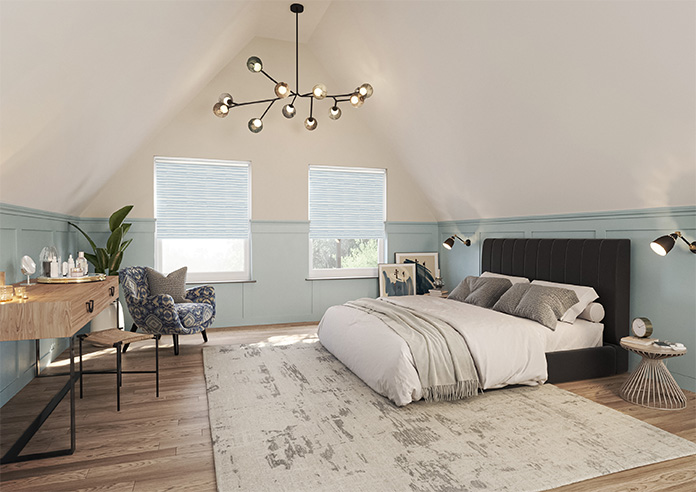 Ombre Stripes, Sky - Twist&Fit Roller Blind - Image 7
